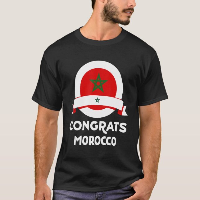 Congrats Morocco T-Shirt (Front)
