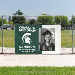 Congrats MSU Michigan State Grad - Photo Banner