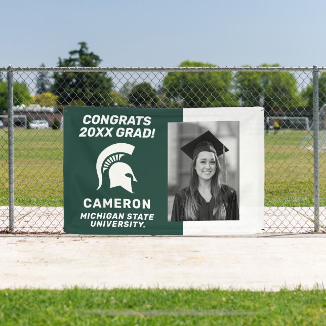 Congrats MSU Michigan State Grad - Photo Banner (Insitu)