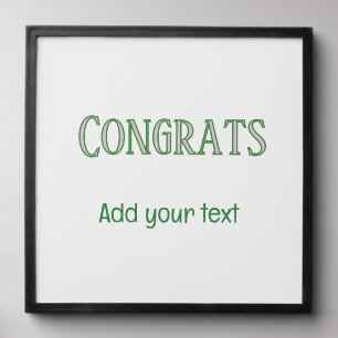 Congrats new home owner real estate inauguration t peel and stick photo tile