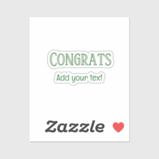 Congrats new home owner real estate inauguration t sticker
