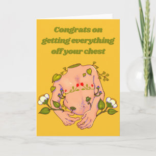 Congrats on Getting Everything off your chest ftm Card