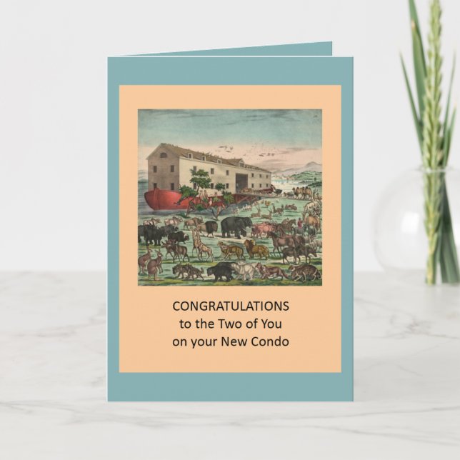 Congrats on New Condo - Fun Card (Front)