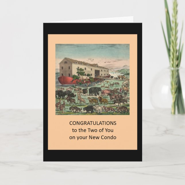 Congrats on New Condo - Fun Card (Front)
