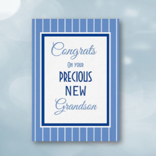 Congrats on New grandson Cards