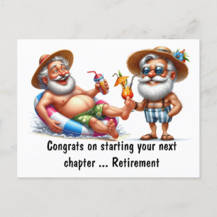 Congrats On Retirement  Postcard