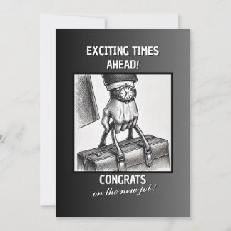 Congrats on the New Job Holiday Card