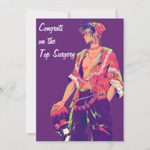 Congrats on the Top Surgery FTM Holiday Card