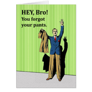 Congrats on Wedding for Brother, from His Brother Card