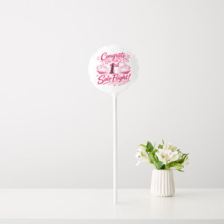 Congrats on your 1st Solo Flight! Balloon