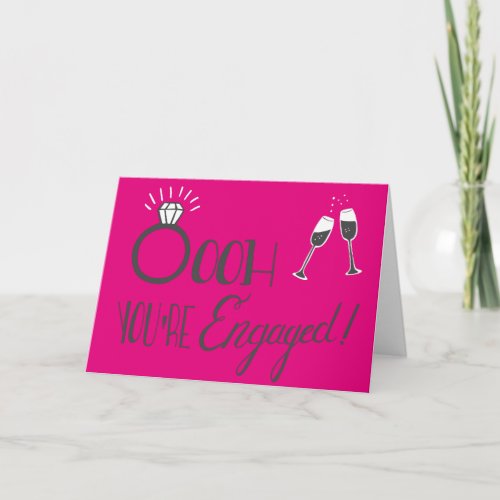 Congrats on Your Engagement Card