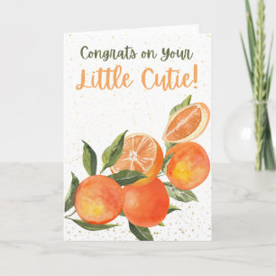 Congrats on your Little Cutie Baby Card