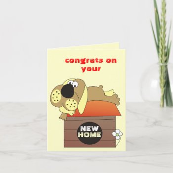 Congrats On Your New Home Cards by goodmoments at Zazzle