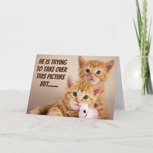 CONGRATS ON YOUR NEW HOME FROM KITTY CATS CARD