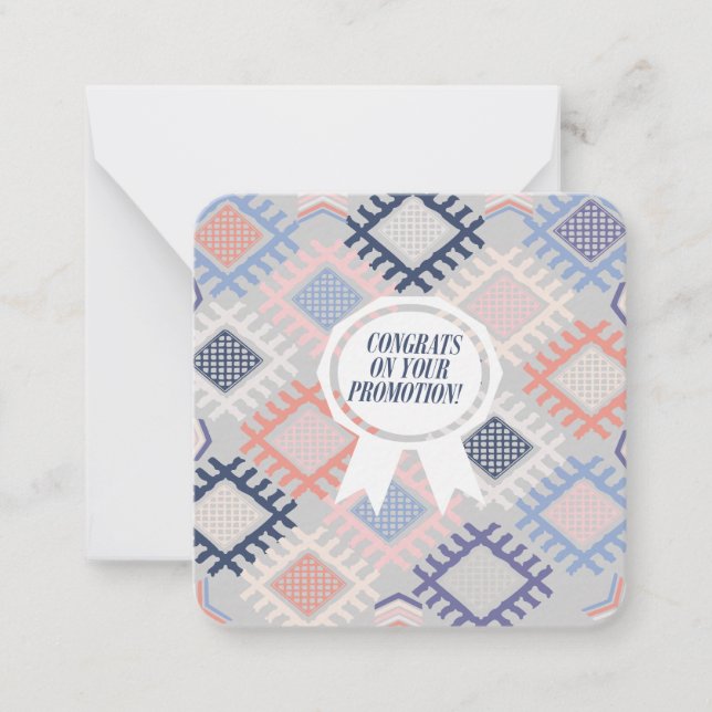 Congrats on your Promotion Note Card (Front)