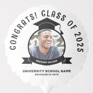 Congrats Photo Graduation Balloon