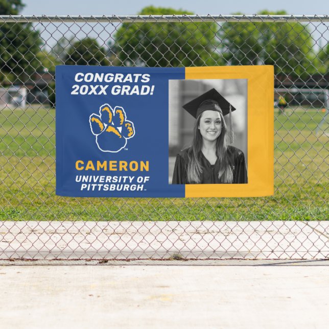 Congrats Pitt Panther Graduate - Photo Banner (Insitu)