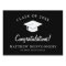 Congrats! Script Graduation Yard Sign