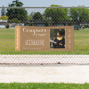 Congrats to Our Grad Brown Banner