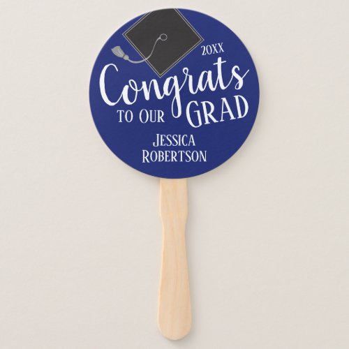 Congrats to Our Grad Class of 2023 Photo Hand Fan