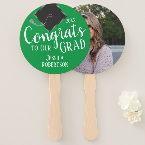 Congrats to Our Grad Class of 2023 Photo Hand Fan