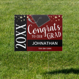 Congrats To Our Grad Class of 2023 Yard Sign