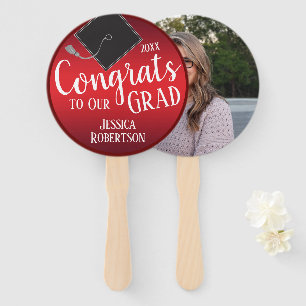 Congrats to Our Grad Class of 2024 Photo Hand Fan