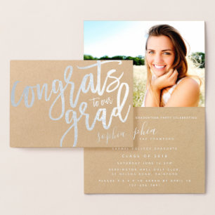 CONGRATS TO OUR GRAD FOIL CARD