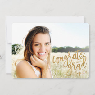 CONGRATS TO OUR GRAD SCRIPT GRADUATION ANNOUNCEMENT