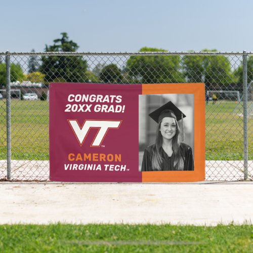 Congrats VT Virginia Tech Grad _ Photo Banner