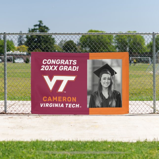 Congrats VT Virginia Tech Grad - Photo Banner (Insitu)