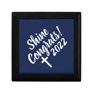 Congrats White Cross Time to Shine Graduation Gift Box