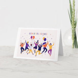 CONGRATS **YOU DID IT** FOR ANY OCCASION CARD