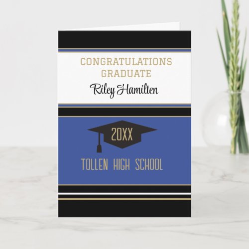 Congratuations Custom Graduation Card