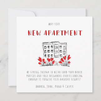Congratulatiions On Your New Apartment Holiday Card