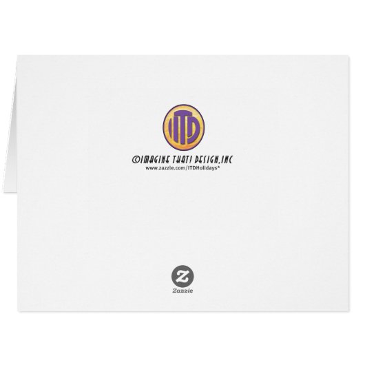 Congratulation Black and Purple (Back Horizontal)