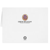 Congratulation Graduate Black and Pink Cards (Back Horizontal)