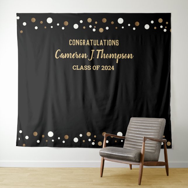 Congratulation Graduation Class of 2024 backdrop (In Situ (Horizontal))