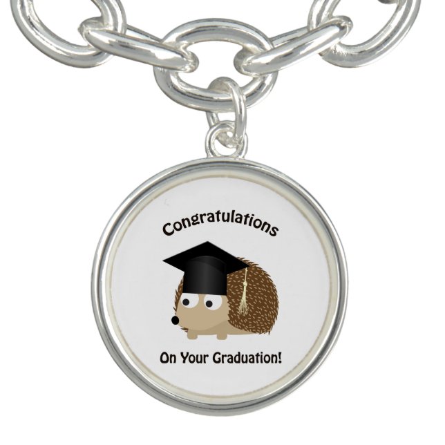 Congratulation on Your Graduation Hedgehog Bracelet (Design)