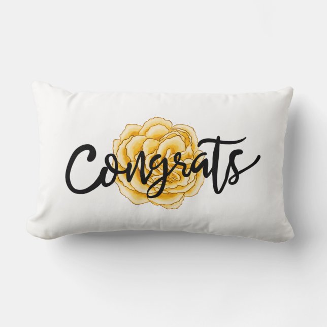 Congratulation on Your Graduation Throw Pillow (Front)