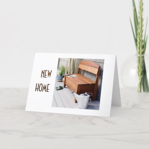 CONGRATULATION ON YOUR NEW HOME CARD