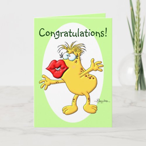 Congratulation Smooch Card