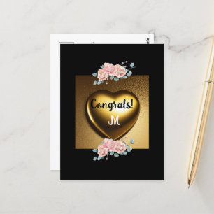 congratulation sweet graduation message postcard