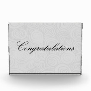 Congratulation Swirls Award