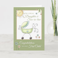 Congratulations 1st child - Daughter & Son-in-Law