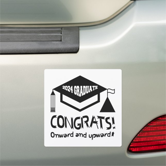 Congratulations, 2024 Graduate! Car Magnet (In Situ)