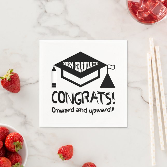 Congratulations, 2024 Graduate! Napkins (Insitu)