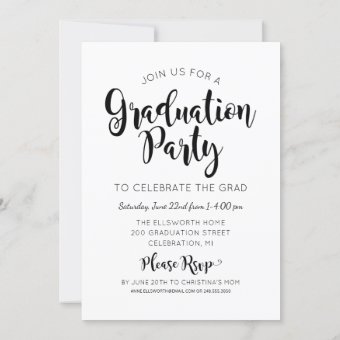 Congratulations 2024 Rose Gold Graduation Photo Invitation | Zazzle