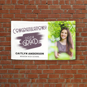 Congratulations 2026 Grad Photo Party Banner