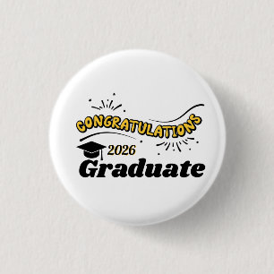 Congratulations 2026 Graduate Button